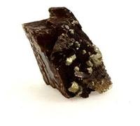 SIDERITE, QUARTZ, PYRITE - Pierre et Minéral Naturel en Provenance de France, Saint-Pierre-de-Mésage - Rare échantillon de collection avec certificat d'authenticité 145.8 ct - 26 x 23 x 17 mm Naturel 