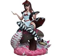 Sideshow Collectibles Statue Alice au Pays des Merveilles Édition Game of Hearts Multicolore