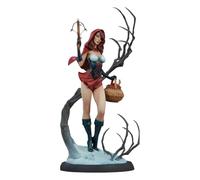 Sideshow Statue du Chaperon Rouge - Collection fantasmes de Conte de fées de J. Scott Campbell.