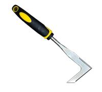 Sidewalk Crack Weeder - Metal 30x8cm | Manual L Shaped Crevice Weeding Tool | Pavement Grass Remover Root Puller Hand Hoe Weed Extractor Garden Tool For Driveway Patio Walkway Fence Farm Orchard Lawn