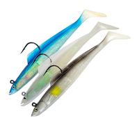 Sidewinder Lures The Bass Pack Lot de leurres en forme de lançons 10,1 cm