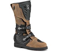 Sidi Adventure 2 Gore-Tex Bottes de moto, noir-brun, taille 47 pour homme