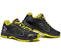 Sidi Approach Chaussures, noir-jaune, taille 49 pour homme