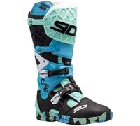 Sidi Crossair X Messy, bottes 43 EU Mint/Bleu Clair/Noir/Blanc Mint/Bleu Clair/Noir/Blanc