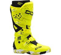 Sidi Bottes de motocross Crossair X RACR - jaune néon/noir/blanc - Taille 42 Homme