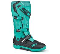 Sidi Crossair Bottes de motocross, noir-vert, taille 40 pour homme