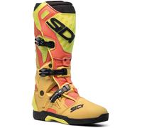 Sidi Crossair Bottes de motocross, vert-jaune-or, taille 41 pour homme