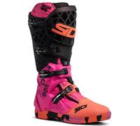 Sidi Crossair-X Bottes de motocross, noir-rose, taille 46 pour homme