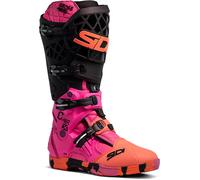 Sidi Crossair X Messy, bottes 48 EU Noir/Fuchsia Néon/Orange Noir/Fuchsia Néon/Orange