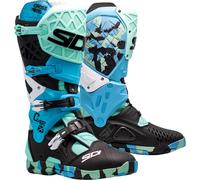 Sidi Crossair X Messy, bottes 48 EU Vert Menthe/Bleu Clair/Noir/Blanc Vert Menthe/Bleu Clair/Noir/Blanc