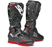 Sidi Crossfire 2 SM Bottes de motocross, Noir/Blanc/Rouge, Taille 43