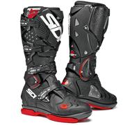 Sidi Crossfire 2 SM Bottes de motocross, Noir/Blanc/Rouge, Taille 46