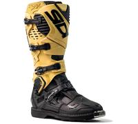 Sidi Crossfire 3 Bottes de motocross, noir-or, taille 43 pour homme