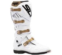 Sidi Crossfire 3 Bottes de motocross, Blanc/bronze, Taille 46