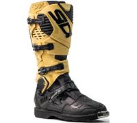Sidi Crossfire 3 Bottes de motocross, noir-or, taille 45 pour homme