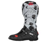 Sidi Crossfire 3 Bottes de motocross, noir-gris, taille 45 pour homme