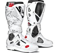 Sidi Crossfire 3 SRS Bottes Motocross, blanc, taille 45 pour homme