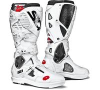 Sidi Crossfire 3 SRS Bottes Motocross, blanc, taille 43 pour homme