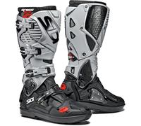 Sidi Crossfire 3 SRS, bottes 44 EU Noir/Gris Clair Noir/Gris Clair