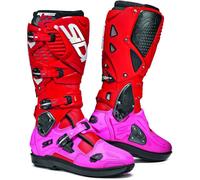 Sidi Crossfire 3 SRS Bottes Motocross, rose/rouge, Taille 41