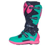 SIDI Crossfire 3 SRS bottes Noir/Turquoise/Rose 45 homme