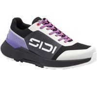 Sidi Fluxx Low Chaussures de moto, noir-blanc, taille 45 pour homme