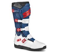 SIDI Hommes Xpowersc Bottes, Blanc Marine Rouge, 44 EU