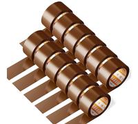 Sidi Lot de 12 rubans d'emballage Marron Largeur 48 mm x 120 m