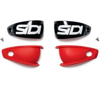 Sidi Mag-1 Asymmetric Coupe du talon, noir-rouge pour homme
