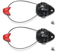 Sidi Mag-1 Tecno-3 Short Fastener aimant, noir-rouge pour homme