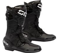Sidi Mag 2 Air, bottes 47 EU Noir/Noir/Blanc Noir/Noir/Blanc