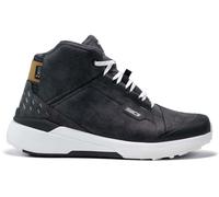 Sidi Nucleus Suede Chaussures de moto imperméables, Noir/Blanc, Taille 41