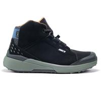 Sidi Nucleus Suede chaussures de moto imperméables, noir-vert, taille 36 pour homme
