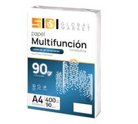 SIDI Papier A4, feuilles de 90 g, papier d'impression pour usage scolaire, professionnel ou personnel, feuilles A4 pour photocopieur et multi-usages, couleur extra blanche - SIDI (400 h, 90 g)