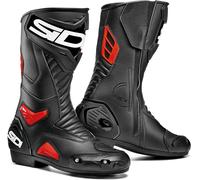 Sidi Performer Bottes de moto, noir-rouge, taille 39 pour homme