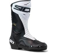 Sidi Performer Gore-Tex Bottes de moto imperméables, noir-blanc, taille 38 pour homme