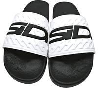 Sidi Pool Slide Pantoufles, Noir/Blanc, Taille 43