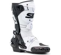 Sidi Rex Air Bottes de moto, Blanc/Noir, Taille 45