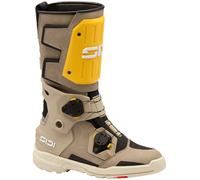 Sidi Taurus GTX Bottes de moto imperméables, beige, taille 48 pour homme