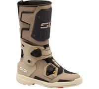 Sidi Taurus GTX Bottes de moto imperméables, Sable/Noir, Taille 46