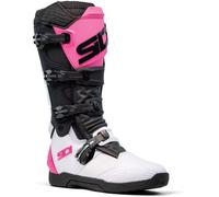 Sidi X-Power SC, bottes 48 EU Blanc/Noir/Fuchsia Blanc/Noir/Fuchsia