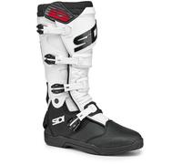 Sidi XPower SC Bottes de motocross, Blanc/Noir, Taille 45