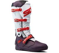 Sidi XPower SC Bottes de motocross, blanc-rouge, taille 50 pour homme