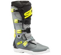 Sidi XPower SC Bottes de motocross, gris/jaune, Taille 44