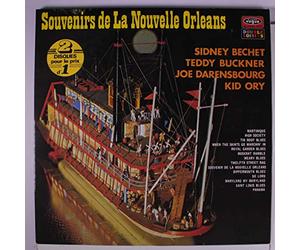 SIDNEY BECHET, TEDDY BUCKNER, JOE DARENSBOURG, - souvenirs de new orleans LP
