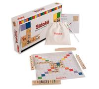 SIDOKE-Jeu de société stratégique pour Toute la Famille-Jeu éducatif pour Enfant et Adulte-Jeu de Plateau de réflexion et Amusant-Jeu de Math et calcul-2 à 4 Joueurs-7 Ans et Plus