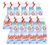 Sidolin Cristal Lot de 10 flacons de nettoyant pour verre pour une brillance parfaite et contre les micro-fissures (10 x 500 ml)