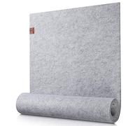 Sidorenko Chemin de Table en Feutre Gris Clair - Nappe 150x40 cm - Décoration Scandinave - Pour Extérieur