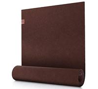 Sidorenko Chemin de table en feutre marron - nappe 150x40 cm - décoration scandinave - chemin de table marron d'extérieur - marron