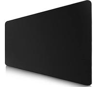 Sidorenko MAXLVL Tapis de souris de jeu - Grand format - Taille XXL - 900 x 400 mm - Bords sans franges - Antidérapant - Sous-main de bureau - Surface spéciale améliore la vitesse - Noir